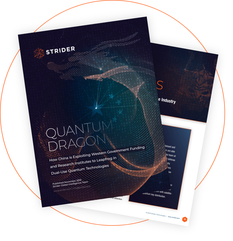 Strider Homepage Quantum Dragon Report CTA